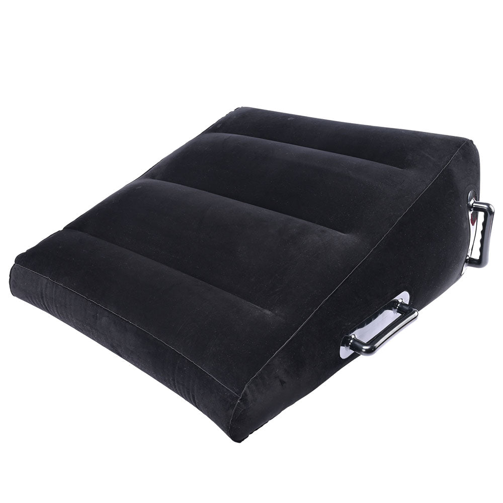 Pivot Inflatable Positioner Plus - Black XL Inflatable Position Cushion - silkandsin