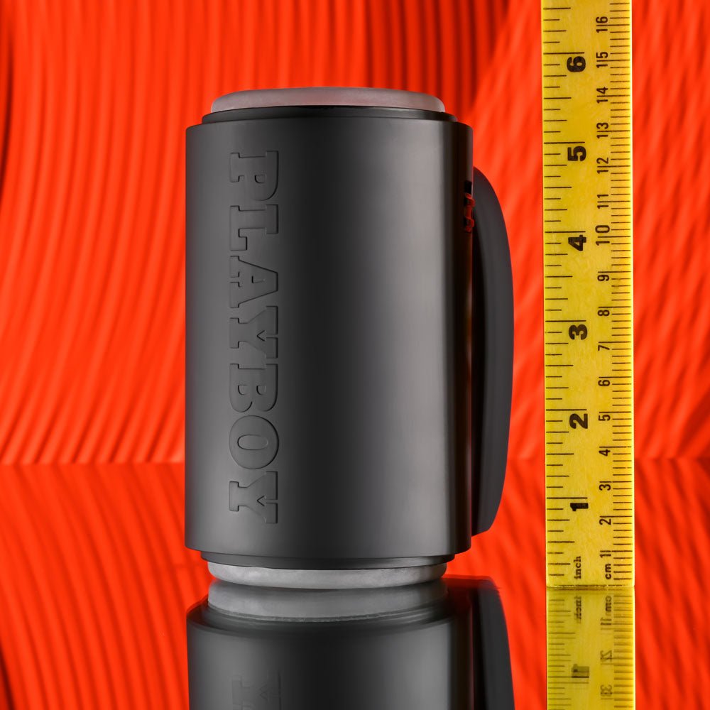 Playboy Pleasure COME ALONG - USB Rechargeable Vibrating Stroker - silkandsin