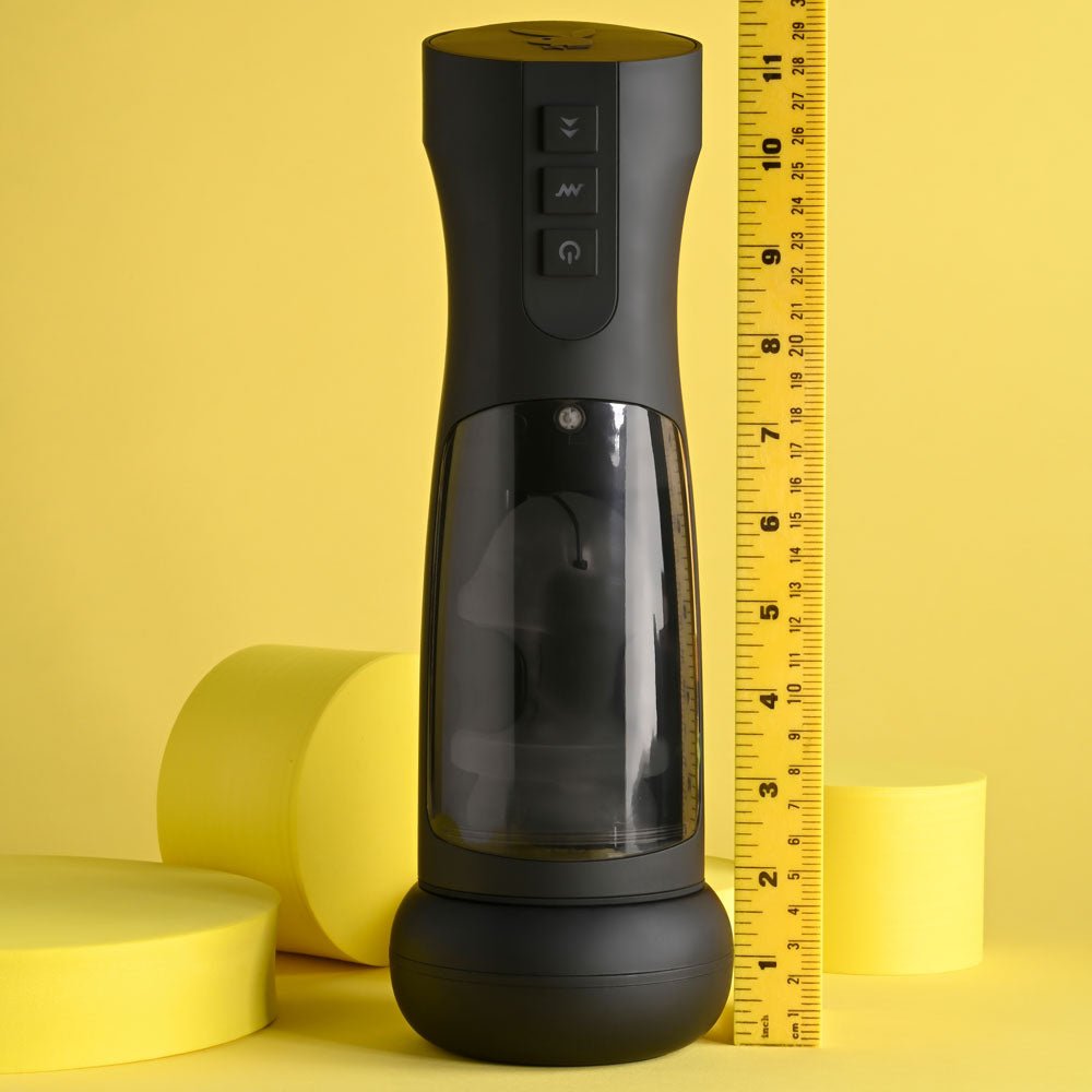 Playboy Pleasure END GAME - USB Rechargeable Vibrating & Self Sanitising Stroker - silkandsin