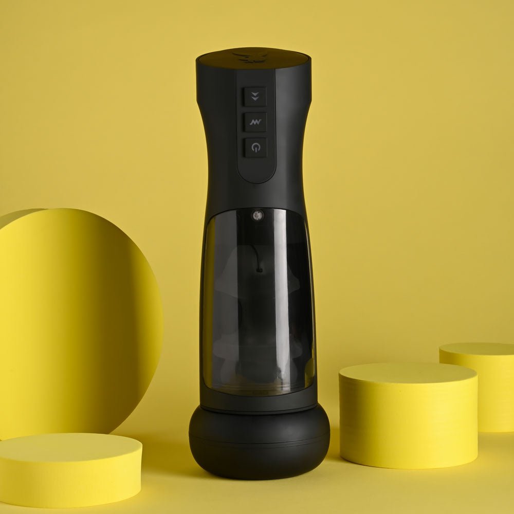 Playboy Pleasure END GAME - USB Rechargeable Vibrating & Self Sanitising Stroker - silkandsin