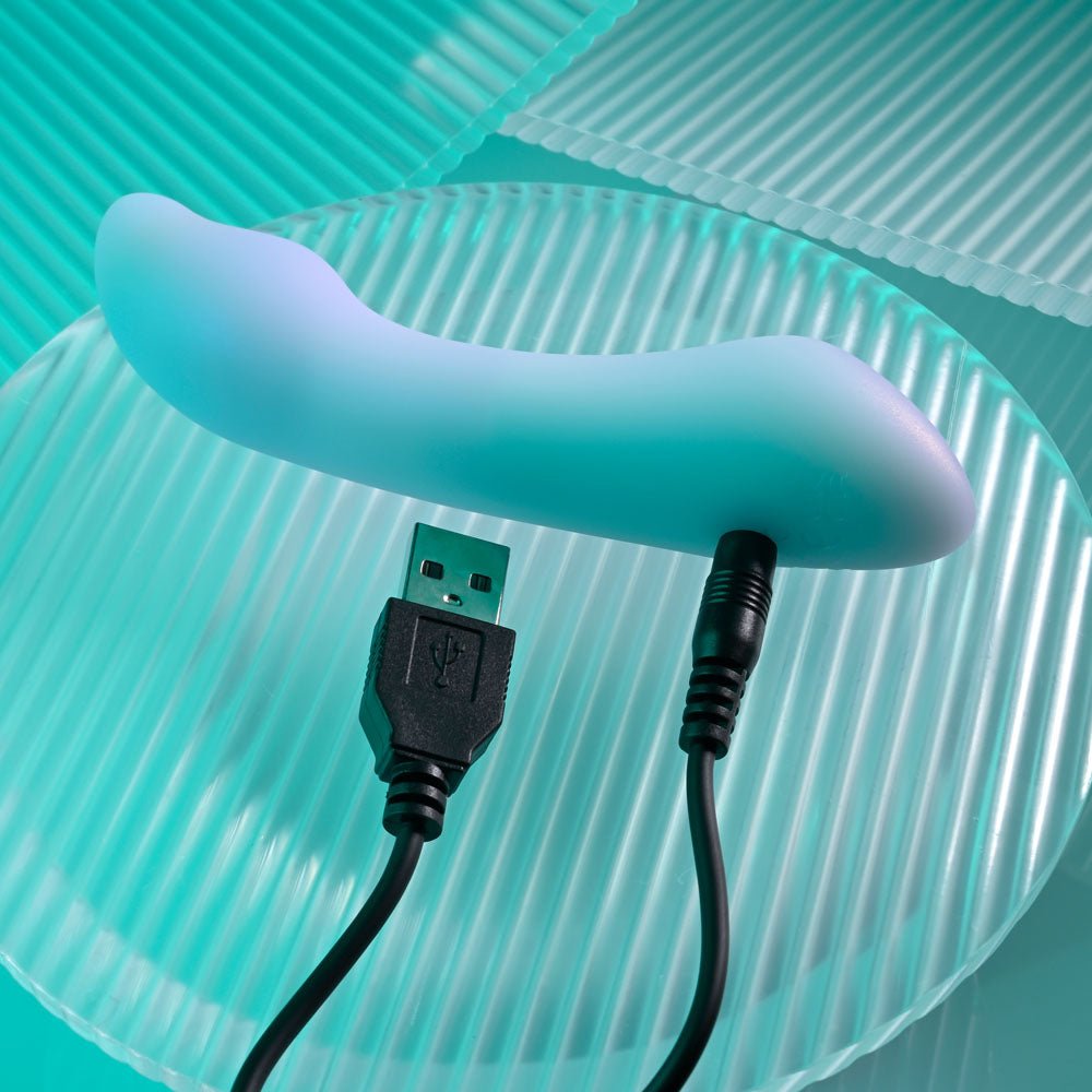 Playboy Pleasure EUPHORIA - Opal 12 cm USB Rechargeable Mini Vibrator - silkandsin