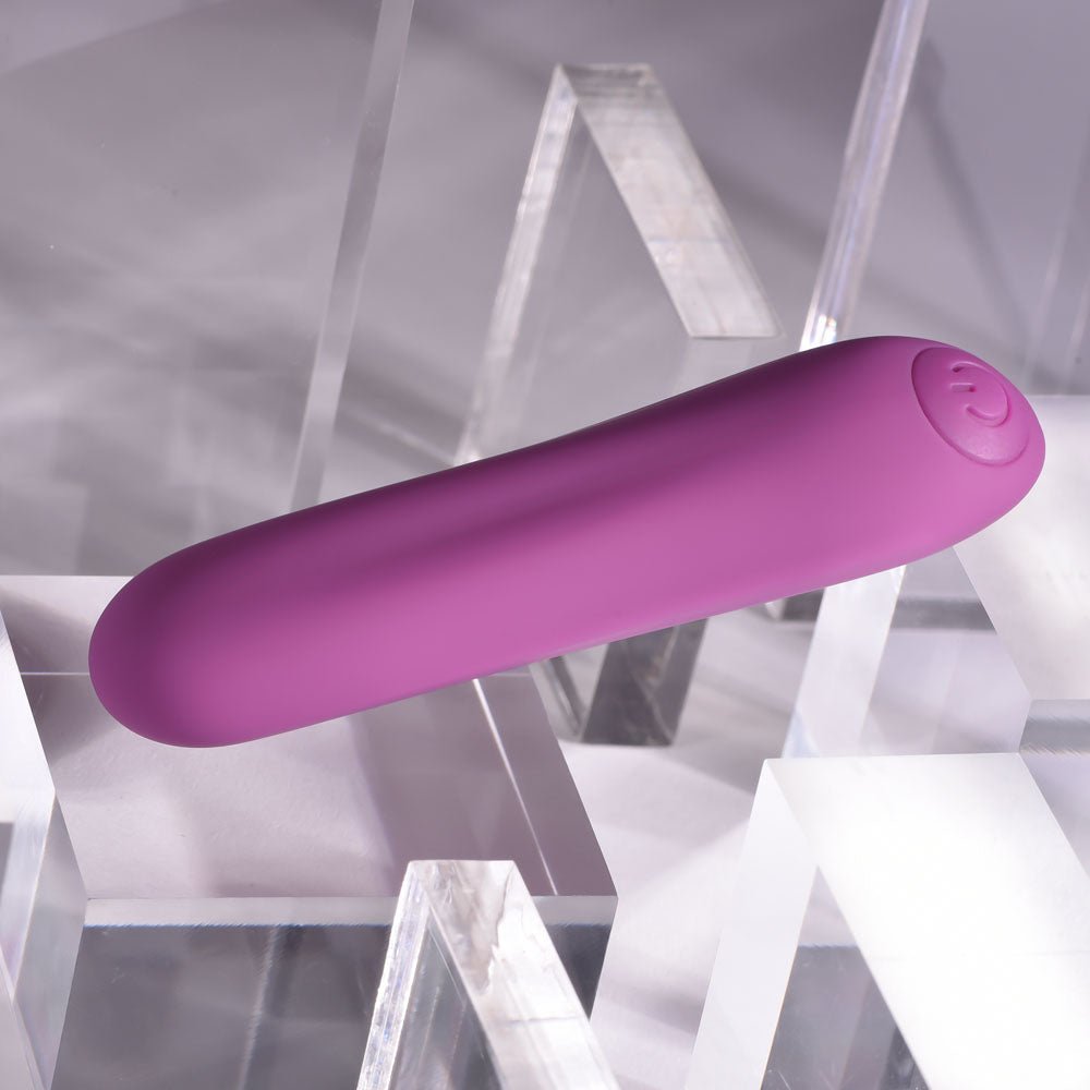 Playboy Pleasure PLAYBOY BULLET - Purple 9 cm USB Rechargeable Bullet - silkandsin