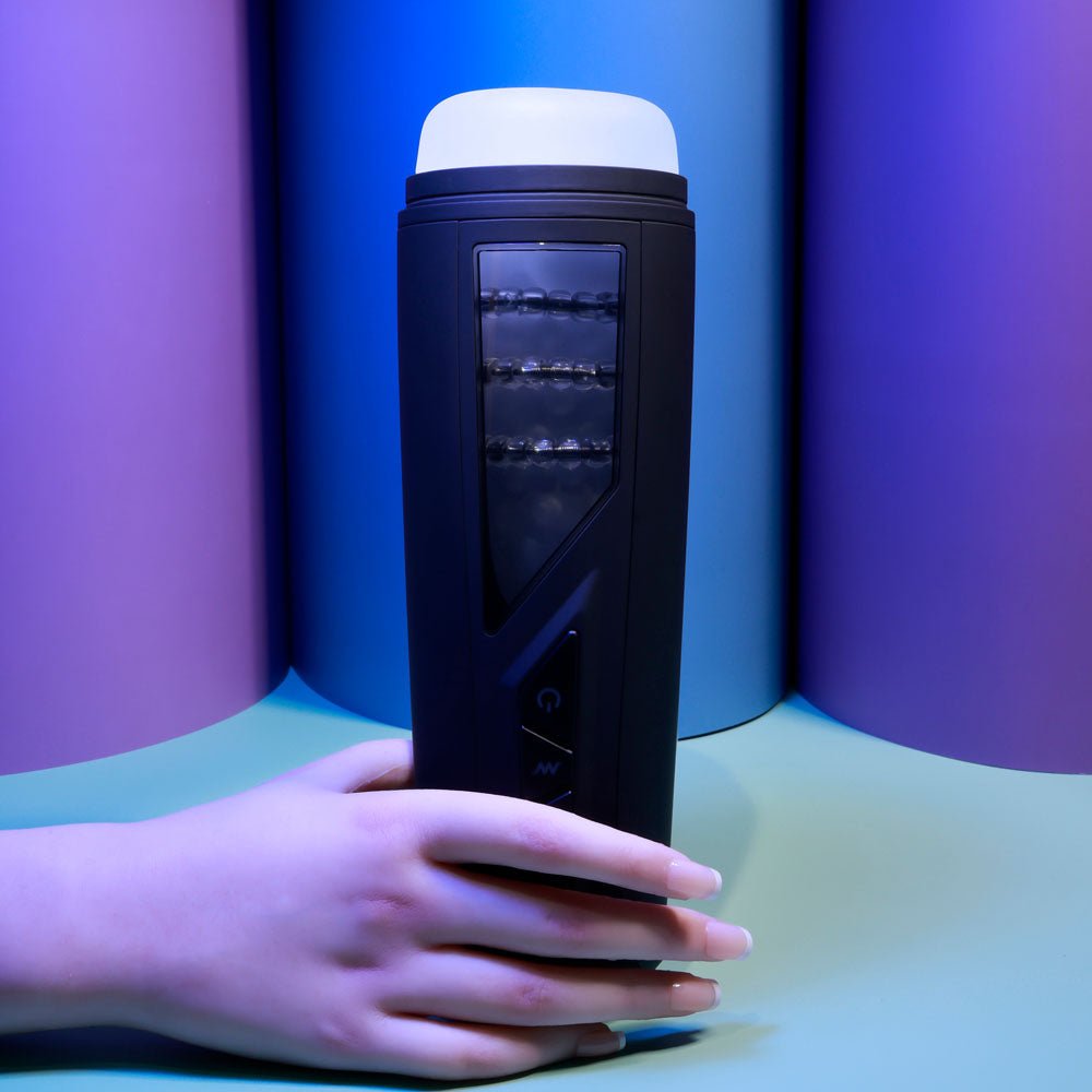 Playboy Pleasure PURSUIT OF PLEASURE - USB Rechargeable Vibrating Stroker - silkandsin