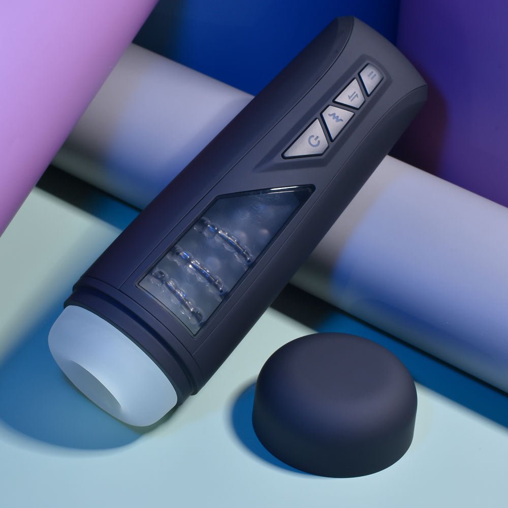 Playboy Pleasure PURSUIT OF PLEASURE - USB Rechargeable Vibrating Stroker - silkandsin