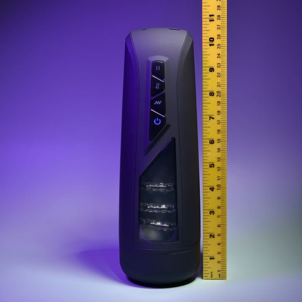 Playboy Pleasure PURSUIT OF PLEASURE - USB Rechargeable Vibrating Stroker - silkandsin
