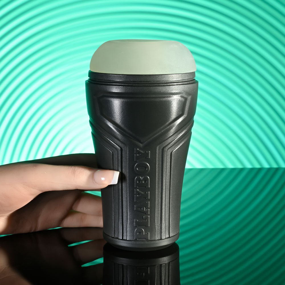 Playboy Pleasure THE URGE SMALL - Clear Small Stroker - silkandsin