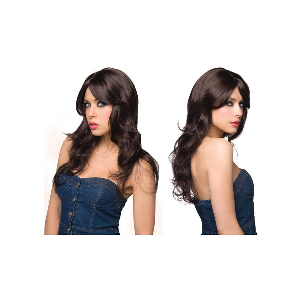 PLEASURE WIGS Jessie - Brown - Brunette Wig - silkandsin