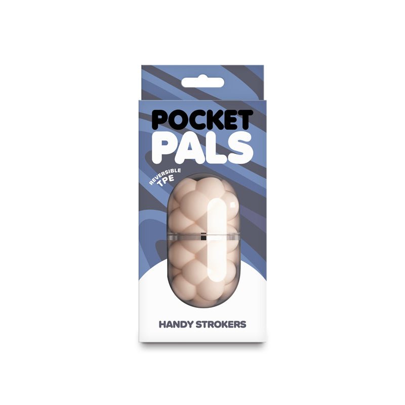 Pocket Pals Bubbles - Flesh - Flesh Mini Stroker - Silk and Sin