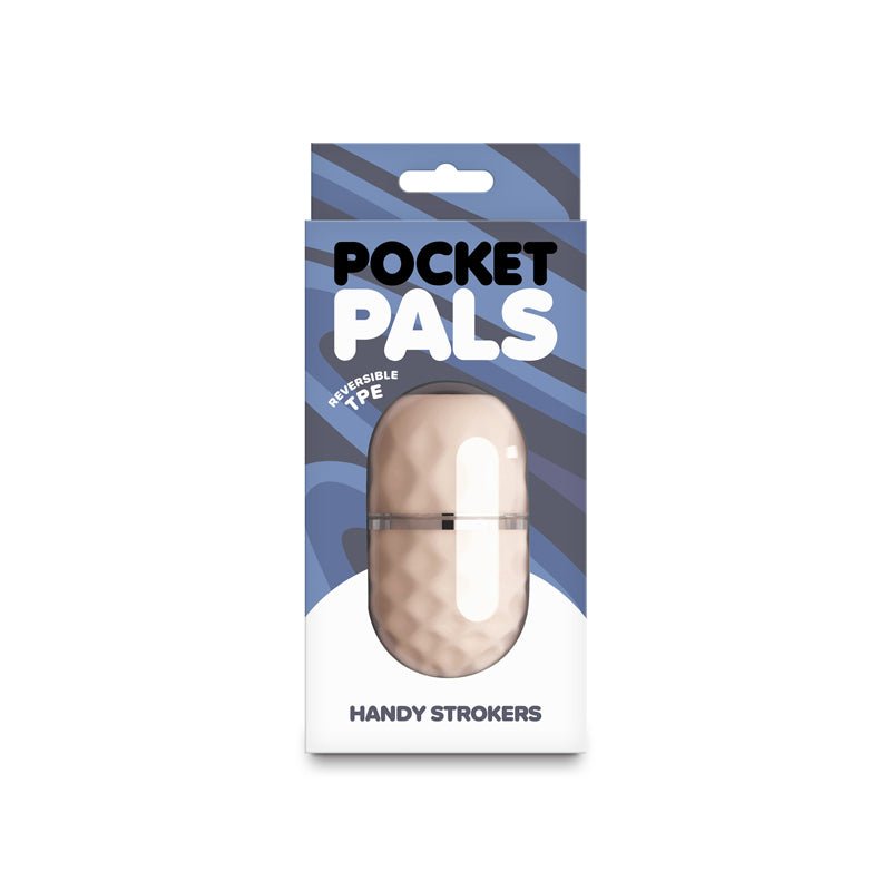 Pocket Pals Diamond - Flesh - Flesh Mini Stroker - Silk and Sin