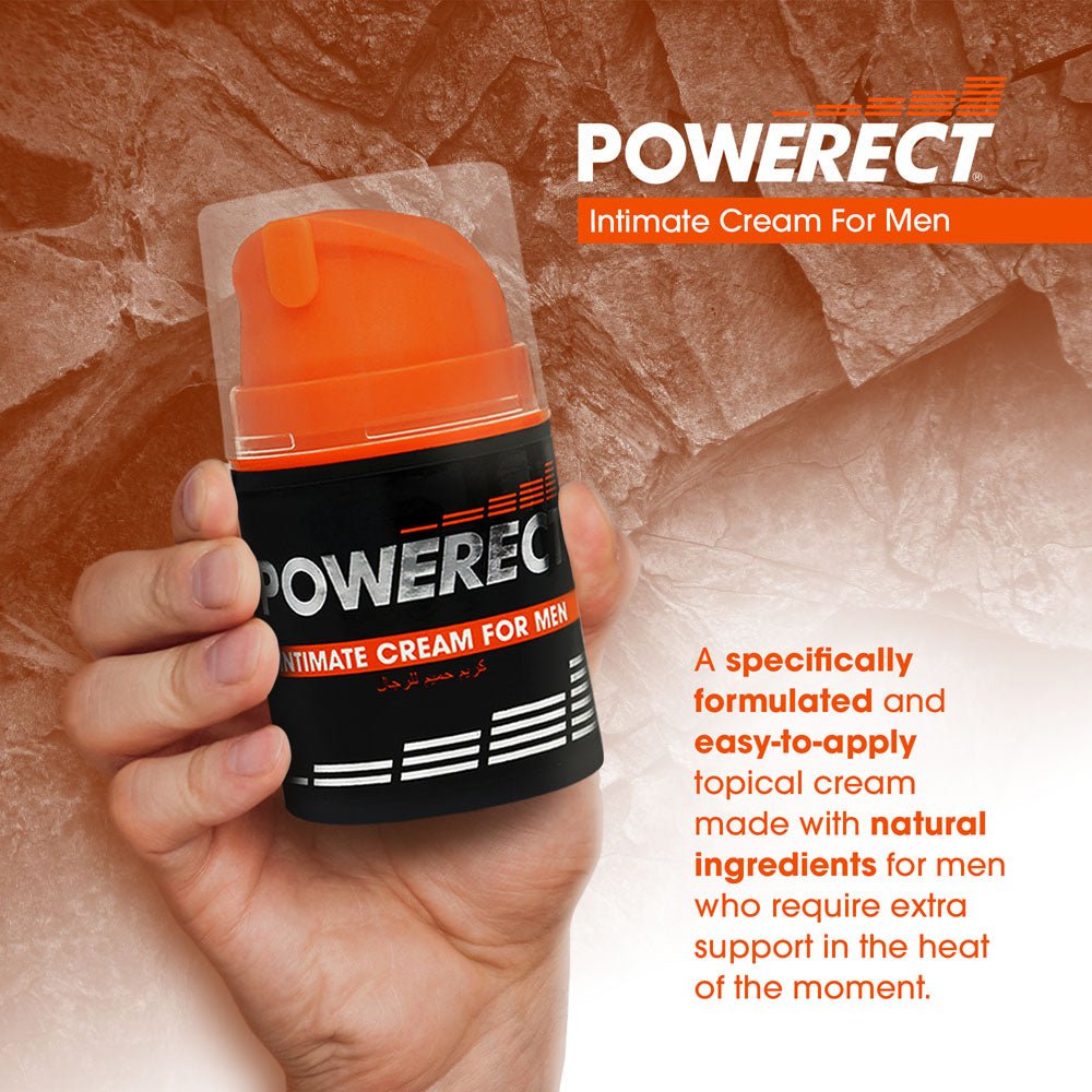 Powerect Intimate Cream - Enhancer Cream for Men - 48 ml Tube - silkandsin