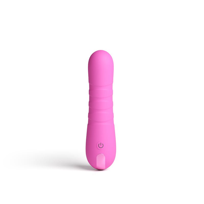 Pretty in Pink Crush - Pink - Pink 14.3 cm USB Rechargeable Vibrator - Silk and Sin