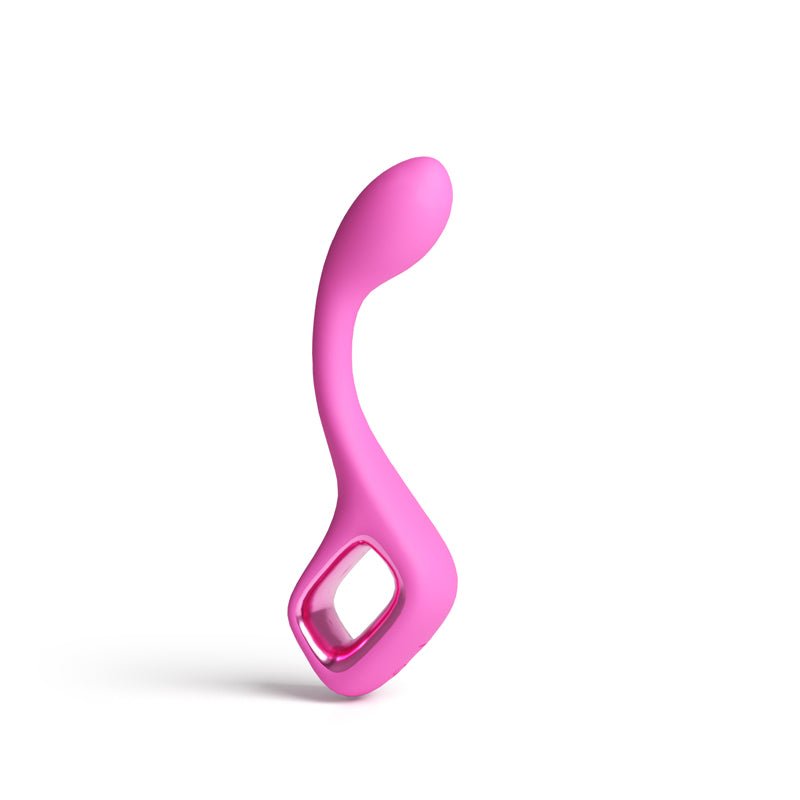 Pretty in Pink Lace - Pink - Pink 18.7 cm USB Rechargeable Vibrator - Silk and Sin