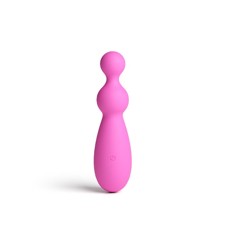Pretty in Pink Petal - Pink - Pink 15.5 cm USB Rechargeable Vibrator - Silk and Sin