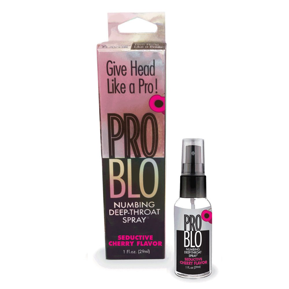 ProBlo Deep Throat Spray - Cherry - Cherry Flavoured Deep Throat Spray - 30 ml - Silk and Sin