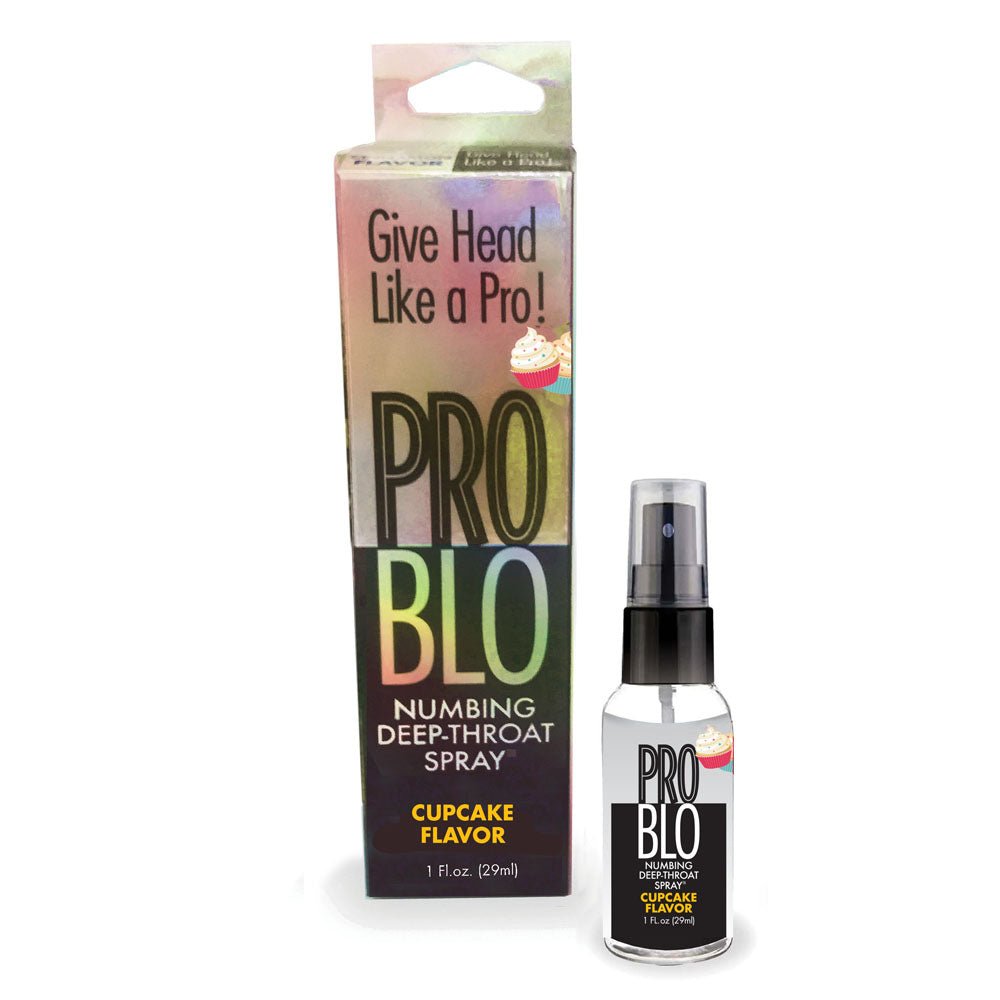 ProBlo Deep Throat Spray - Cupcake - Cupcake Flavoured Deep Throat Spray - 30 ml - Silk and Sin