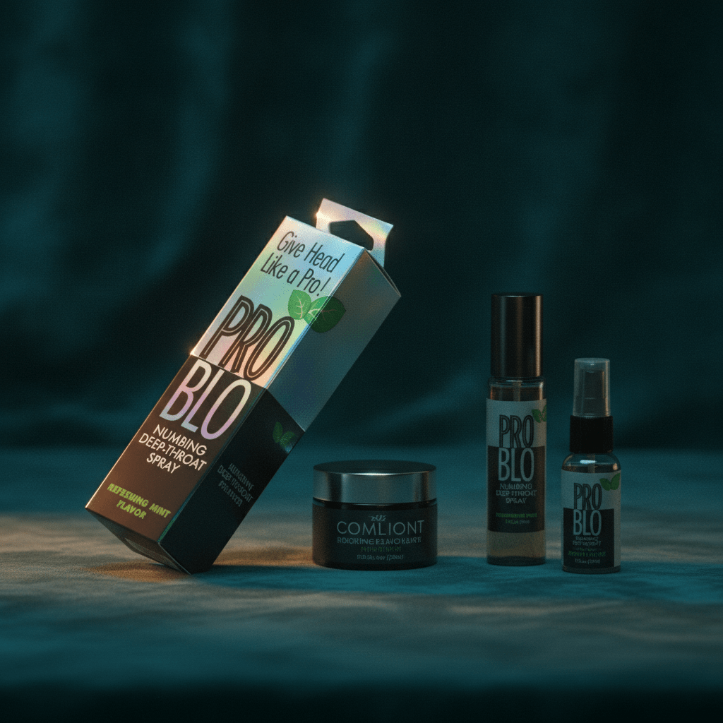 ProBlo Deep Throat Spray - Mint - Mint Flavoured Deep Throat Spray - 30 ml - Silk and Sin