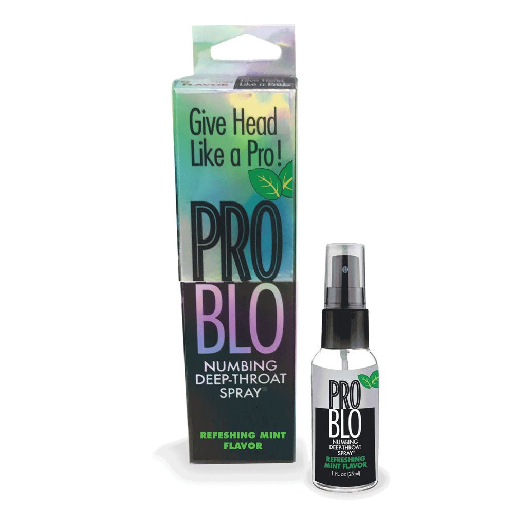 ProBlo Deep Throat Spray - Mint - Mint Flavoured Deep Throat Spray - 30 ml - Silk and Sin