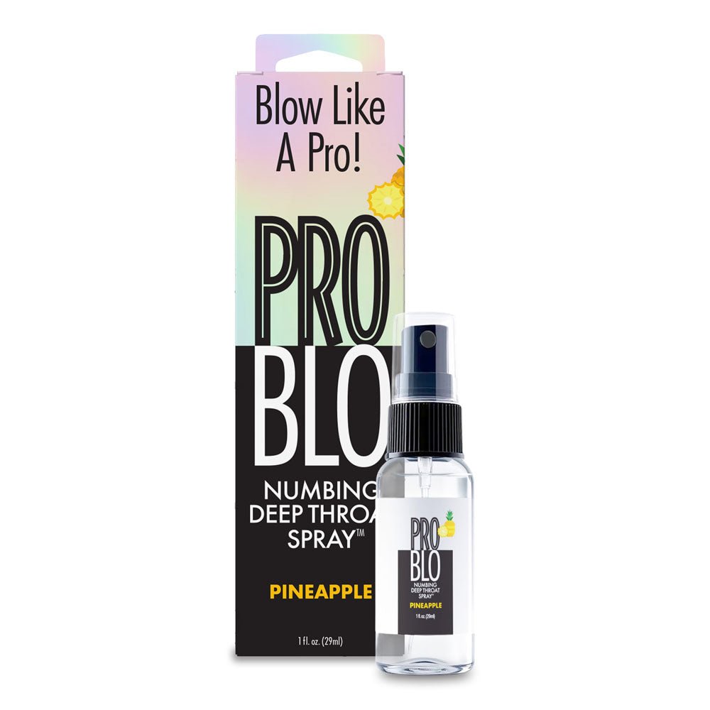 ProBlo Deep Throat Spray - Pineapple - Pineapple Flavoured Deep Throat Spray - 30 ml - Silk and Sin