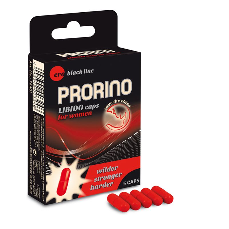 PRORINO Libido Capsules For Women 5 Pc - Silk and Sin