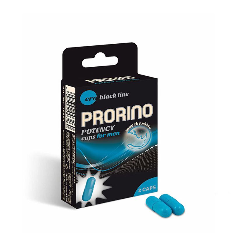 PRORINO Potency Capsules For Men 2 Pc - Silk and Sin