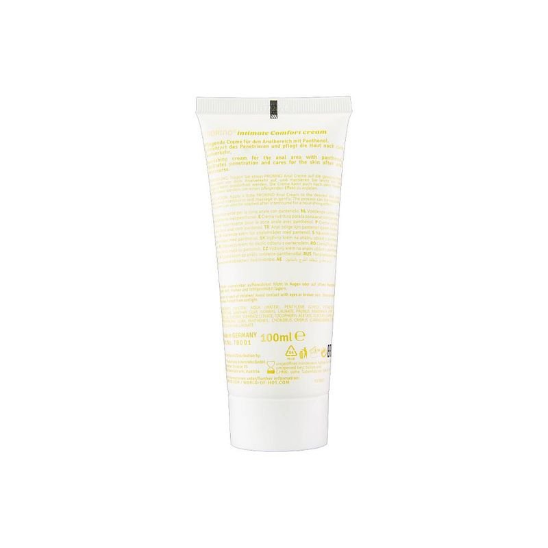 PRORINO Unisex Sensitive Anal Comfort Cream 100ml - Silk and Sin