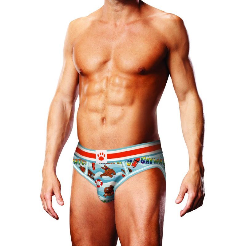 Prowler Gaywatch Bears Open Back Brief - Silk and Sin