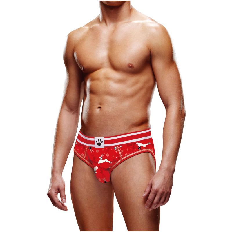 Prowler Reindeer Open Back Brief - Silk and Sin