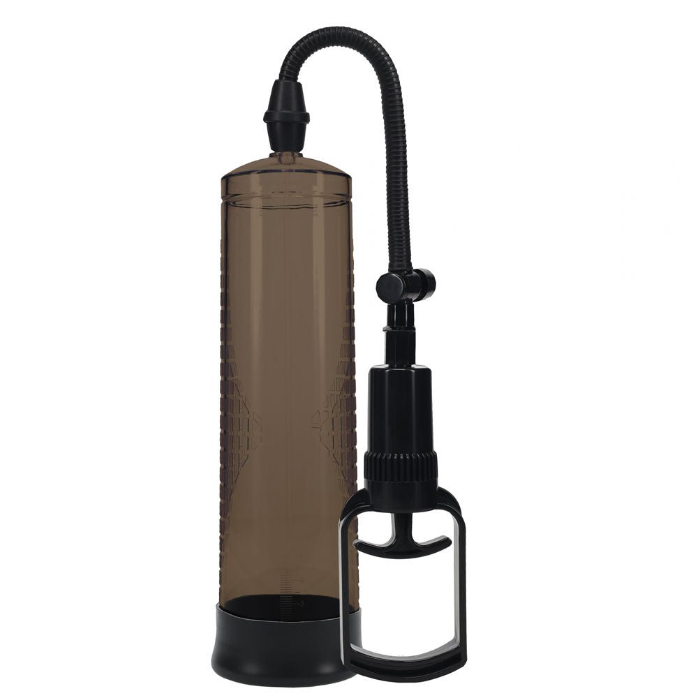 PUMPED Basic Pump 2 - Black - Black Penis Pump - silkandsin
