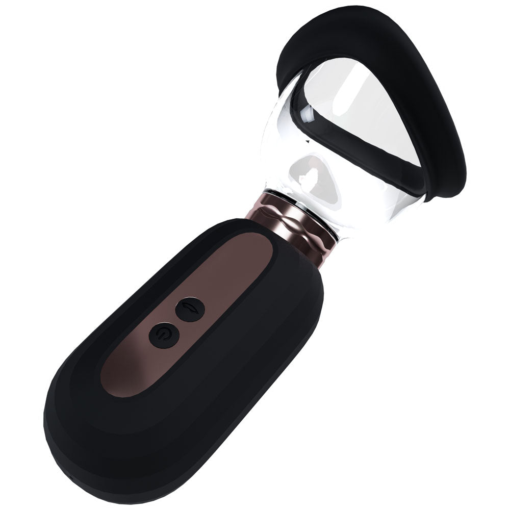 PUMPED Dazzling Auto Ladies Pump - Black - Black USB Rechargeable Ladies Pump - silkandsin