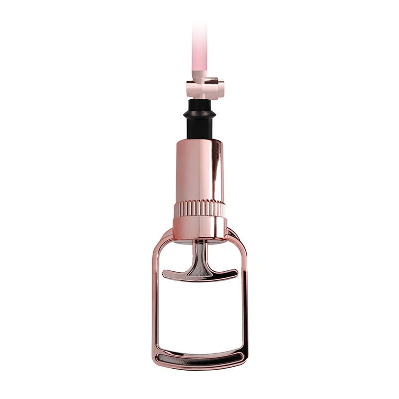 Pumped Pussy Pump - Rose Pink Vagina Pump - silkandsin