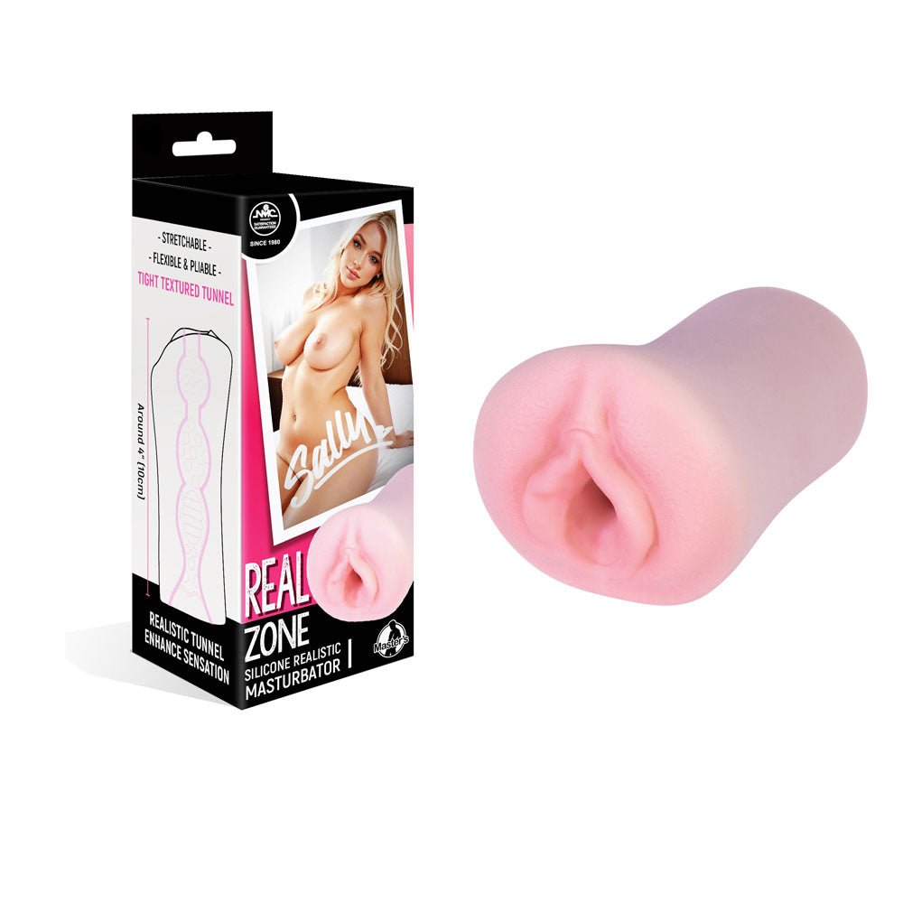 Real Zone Vagina Stroker - Flesh Vagina Mini Stroker - Silk and Sin