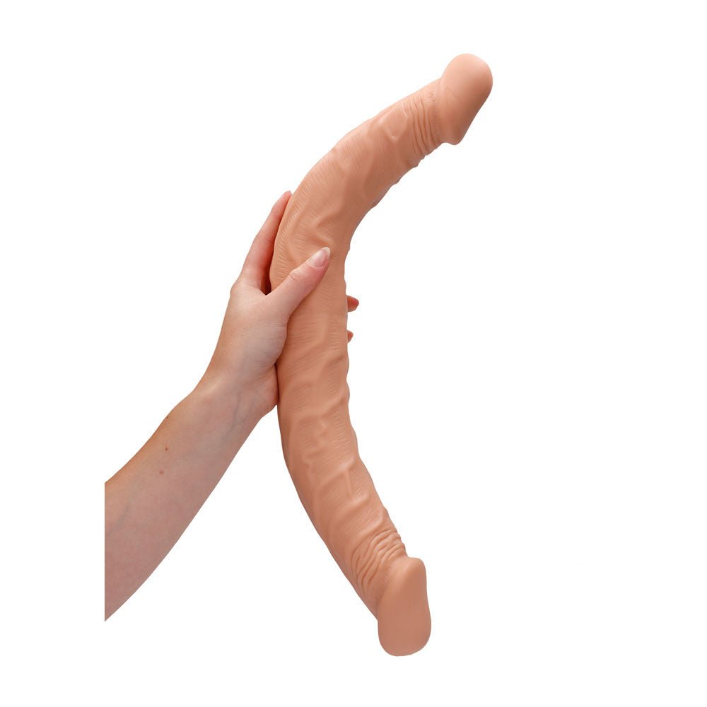 REALROCK 18'' Double Dildo - Flesh 46 cm Double Dong - silkandsin