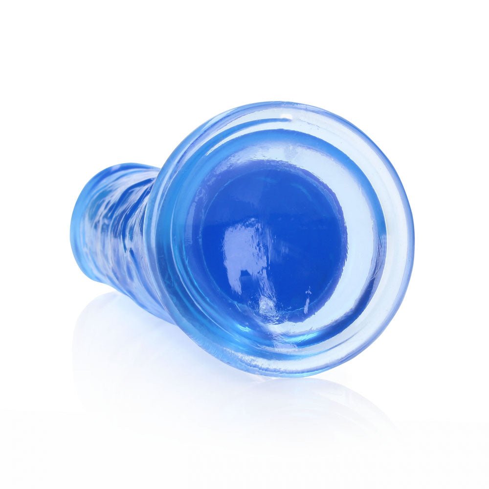 REALROCK 28 cm Straight Dildo - Blue - Blue 28 cm (10'') Dong - Silk and Sin