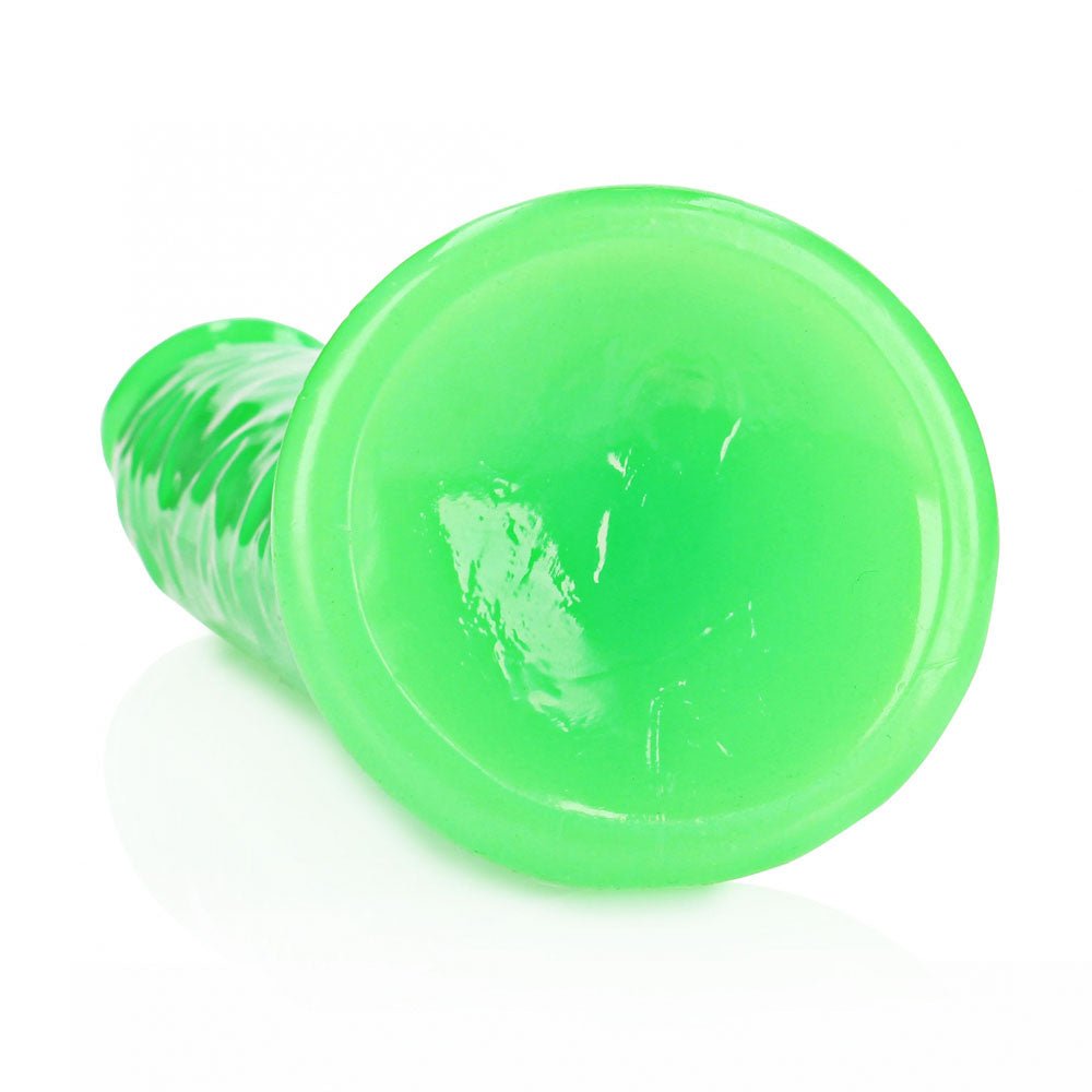 REALROCK 29 cm Slim Glow in the Dark Neon - Green - Glow in Dark Green 29 cm (11'') Dong - silkandsin