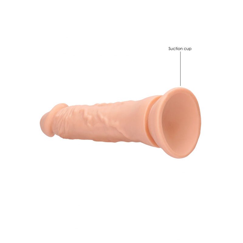 REALROCK 9'' Realistic Dildo - Flesh 22.9 cm Dong - silkandsin