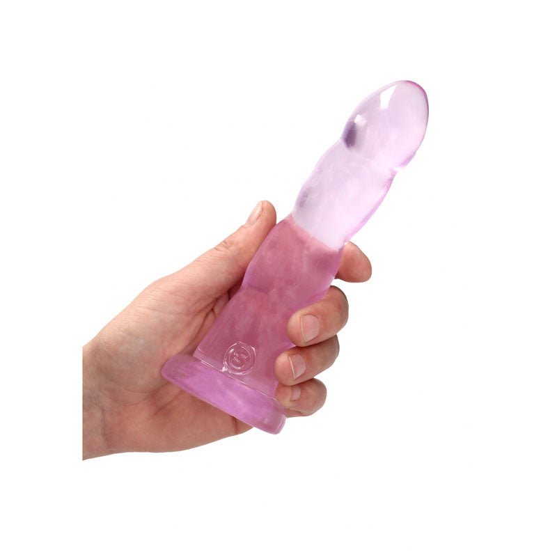 REALROCK Non Realistic Dildo With Suctio - silkandsin