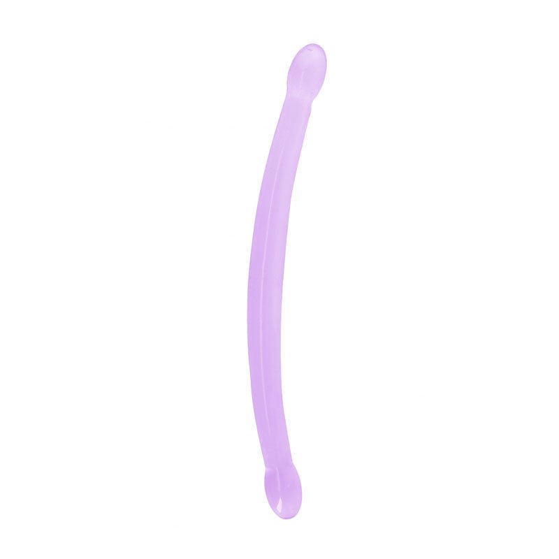 REALROCK Non Realistic Double Dong 17'' - Purple 42 cm Double Dong - silkandsin