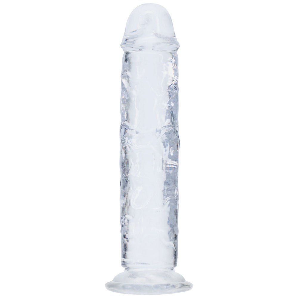 REALROCK Realistic 5'' Dildo - Clear - Clear 12.7 cm Dildo - Silk and Sin