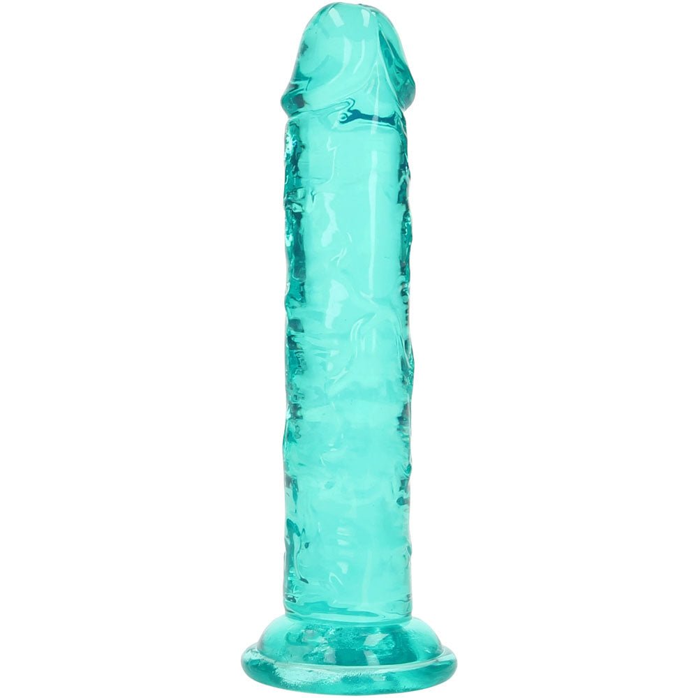 REALROCK Realistic 5'' Dildo - Turquoise - Turquoise 12.7 cm Dildo - Silk and Sin