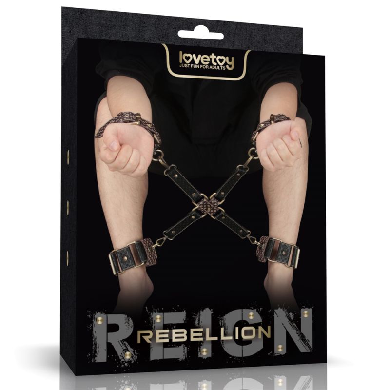 Rebellion Reign Hogtie Set - Silk and Sin