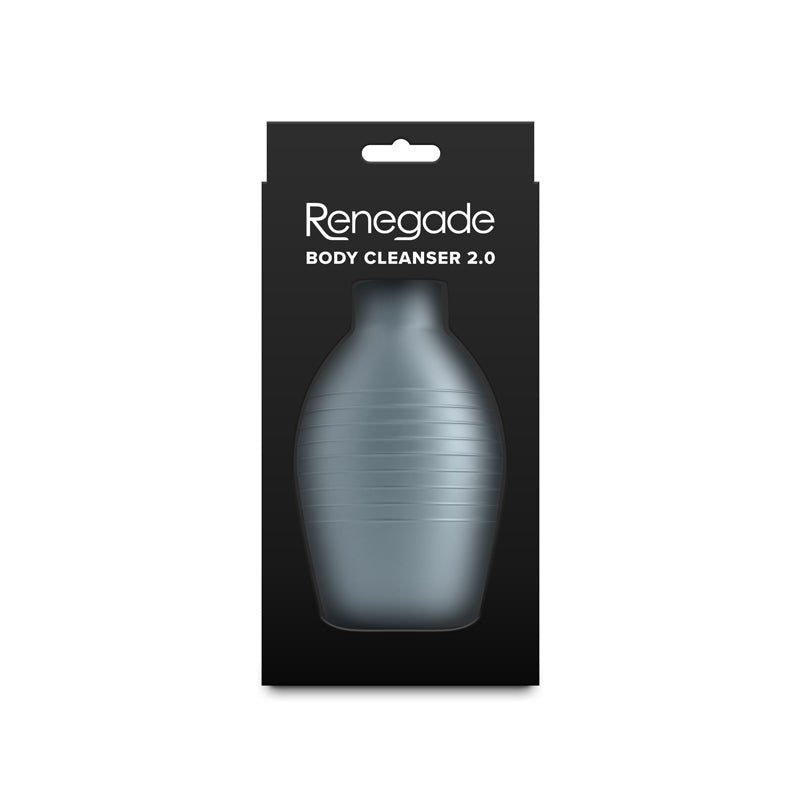Renegade Body Cleanser 2.0 - Grey - Grey Unisex Douche - Silk and Sin