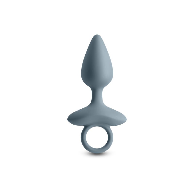 Renegade Orion - Grey - Grey 13 cm USB Rechargeable Vibrating Butt Plug - Silk and Sin