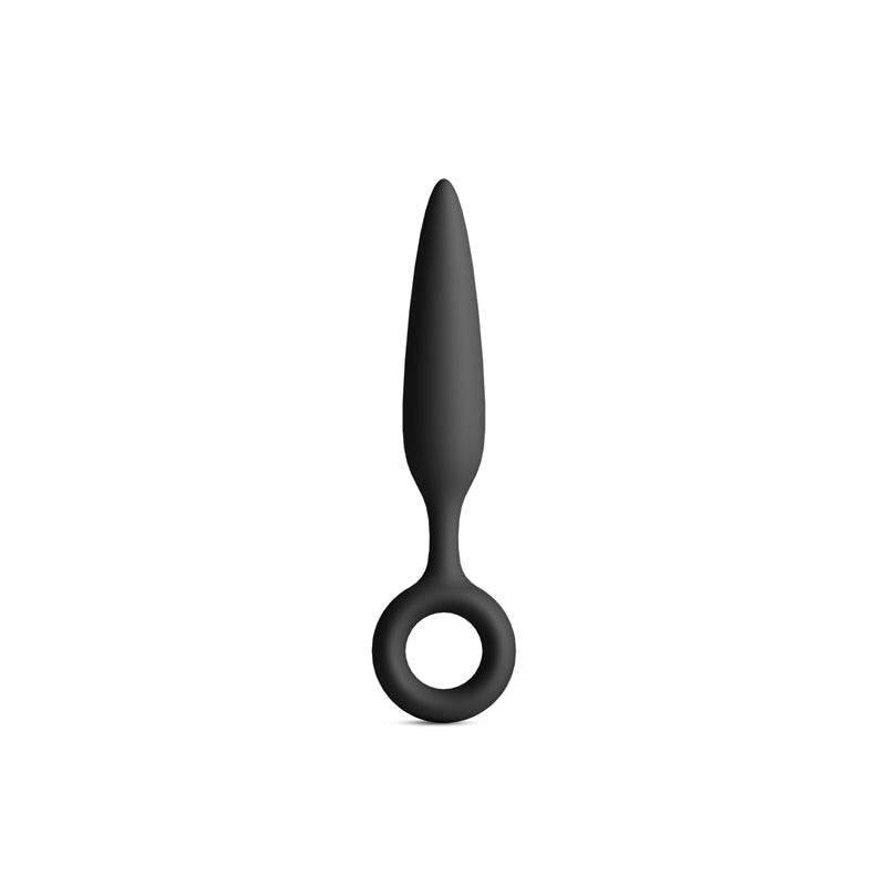Renegade Slide - Black - Black 12.7 cm Anal Plug - Silk and Sin