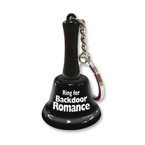 Ring For Backdoor Romance Keychain Bell - Novelty Keychain - Silk and Sin