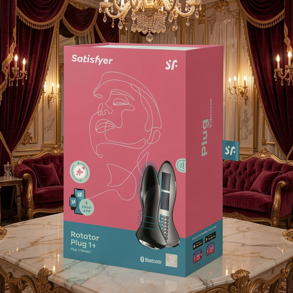 Satisfyer Rotator Plug 1+ Black