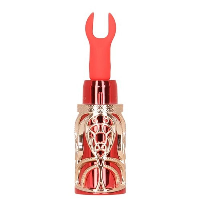 Ruby Kiss 4 In 1 Lipstick Vibrator - silkandsin