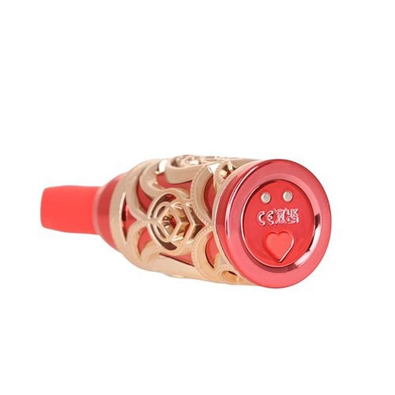 Ruby Kiss 4 In 1 Lipstick Vibrator - silkandsin