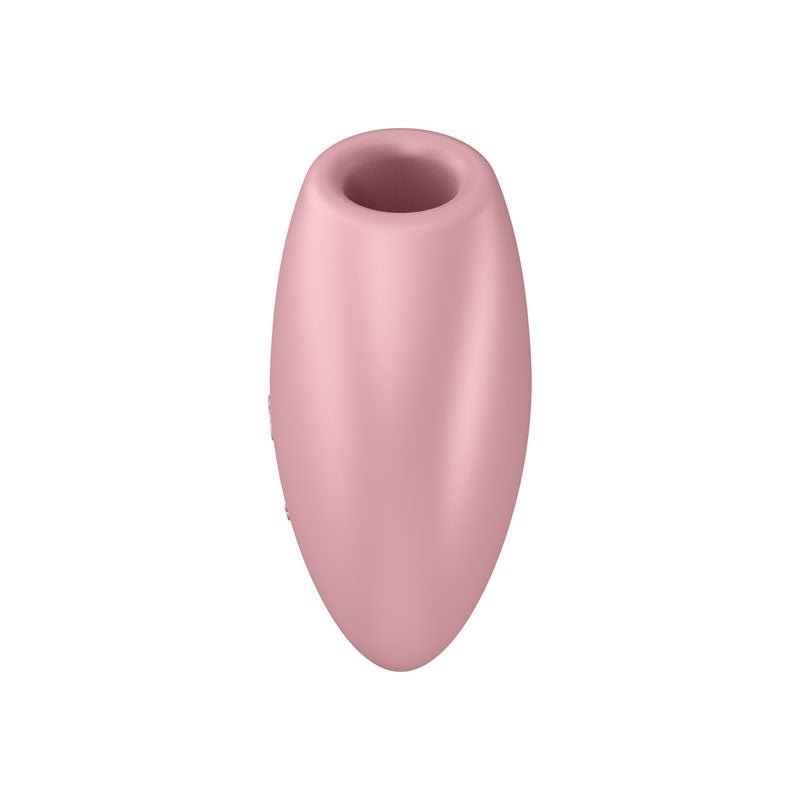 Satisfyer Cutie Heart - Light Pink - Light Pink USB Rechargeable Air Pulsation Stimulator with Vibration - silkandsin