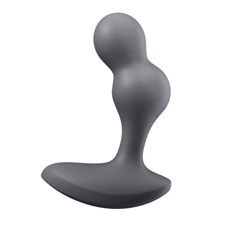 Satisfyer Deep Diver Vibrating Connect App Anal Plug Grey - Silk and Sin