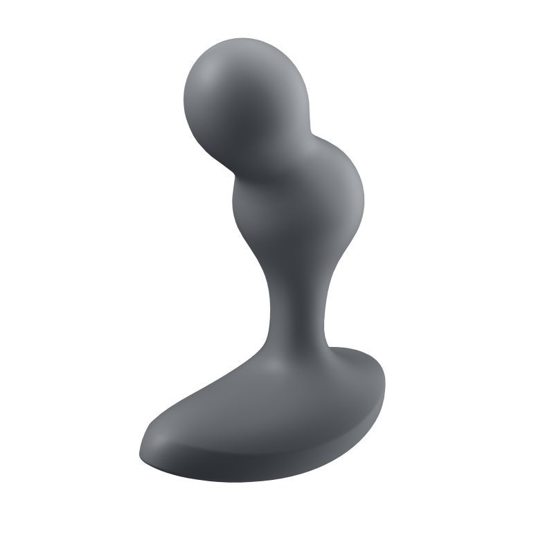 Satisfyer Deep Diver Vibrating Connect App Anal Plug Grey - Silk and Sin